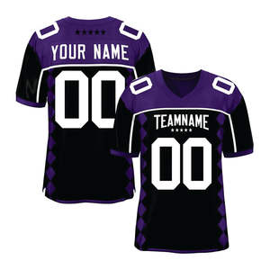 Vente en gros de vêtements de football personnalisés de haute qualité pour hommes/jeunes Maillot de football américain Maillot de rugby sublimé personnalisé - Product Image 1
