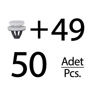 Ensemble de 50 clips de rembourrage pour Land Rover Range Rover, Freelander, LR4, LR3 - Product Image 1