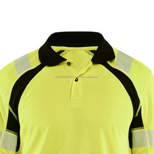 Camisetas de Seguridad al Por Mayor con Logotipo Personalizado OEM, Camiseta Reflectante Transpirable de Alta Visibilidad para Correo - Product Image 5