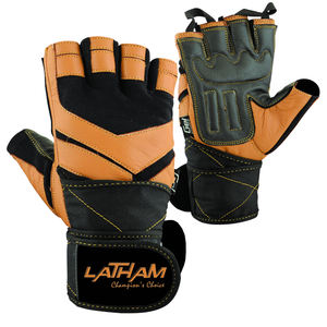 Guantes de cuero transpirables personalizados OEM para entrenamiento físico de gimnasio para hombres y mujeres entrenamiento deportivo al por mayor - Product Image 1