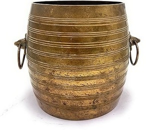 Fantaisie Élégant Classique En Métal Décoration Nouveau Luxe Grand Jardinière pour Plancher De La Maison En Laiton À La Main Designer Décoration Jardinière Pot - Product Image 3