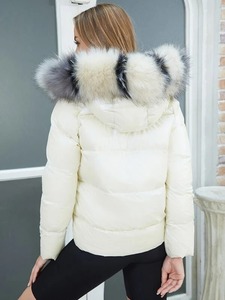 Chaqueta acolchada de gran tamaño personalizada para mujer, acolchado transpirable abrigo de invierno, abrigo de burbujas, tela satinada acolchada, venta al por mayor, 2025 - Product Image 2