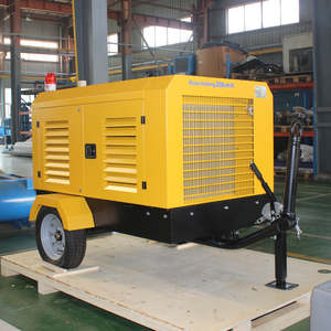 Compresseur d'air à vis à moteur diesel portable au prix d'usine, compresseur d'air diesel mobile au prix d'usine avec prix de gros - Product Image 1