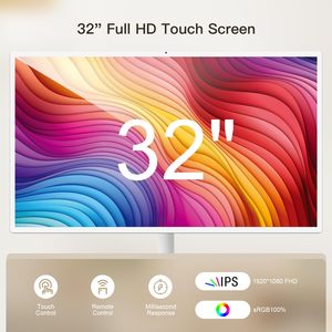 ทีวีพกพาหน้าจอสัมผัสขนาด 32 นิ้ว พร้อมล้อเลื่อน แรม 6GB พื้นที่เก็บข้อมูล 128GB จอแสดงผล 1080P เวลาเล่น 8 ชั่วโมง จอแสดงผลในตัว - Product Image 6