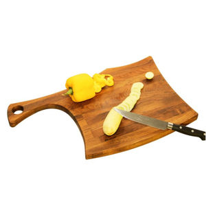 Planche à découper en bois avec manche en métal en fer Planche à découper de fruits et légumes pour les fournisseurs en gros - Product Image 6