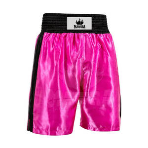 กางเกงชกมวยแบบใหม่ล่าสุด ออกแบบได้ตามต้องการ น้ำหนักเบา ใส่ได้ทั้งชายและหญิง ผลิตจากโพลีเอสเตอร์/คอตตอน แห้งเร็ว ระบายอากาศได้ดี เป็นมิตรต่อสิ่งแวดล้อม คุณภาพสูง รับผลิตตามสั่ง - Product Image 4