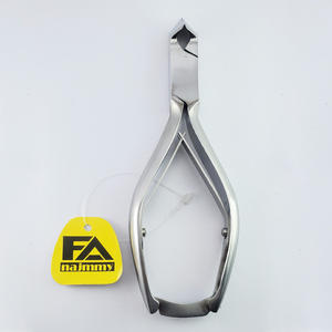 Pince à ongles à cuticules en acier inoxydable à double ressort en forme de lune avec lame incurvée pour les doigts de bébé - Product Image 2