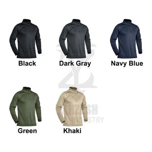 2023 New Design Men's Long Sleeve Shirts Custom <b>Logo</b> Solid 220 Grams Polyester/Cotton Knitted Anti-shrink Breathable OEM Service - Product Image 6