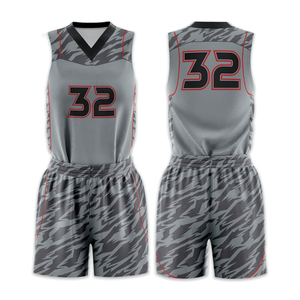 Uniforme de Baloncesto Personalizado de Poliéster para Hombre, Diseño OEM, Uniformes de Baloncesto Sublimados Personalizados - Product Image 1