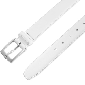 Cinturón de cuero de vaca genuino informal para hombre con aleación para hebilla Cinturón de cuero de vaca de alta calidad - Product Image 5