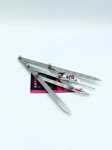 Best Quality Professional <b>Silver</b> Eyebrow Extensions Divider Pointed Stainless Steel Custom Logo Durable Lightweight Beauty - Product Image 6