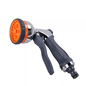 Pistola de Pulverização VERTAK com 8 Padrões, Cromada, Bico de Mangueira para Jardim, Portátil, com Controle de Fluxo de Água - Product Image 2