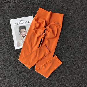 Custom Stylish Breathable Yoga Legging Scrunch Butt Spandex <b>Nylon</b> Workout Leggings Slim Fit Wholesale Leggings <b>for</b> <b>Women</b> - Product Image 3