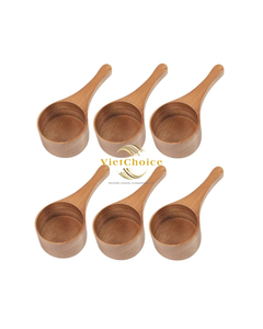 Cucharas medidoras de cocina de madera a buen precio, herramienta de medición ecológica para té, café, azúcar, especias, para cocinar en casa - Product Image 4
