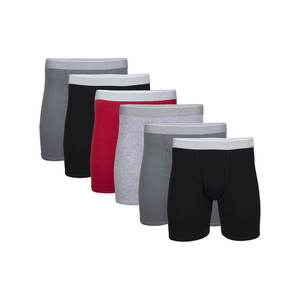 Venta al por mayor bajo MOQ transpirable antibacteriano de secado rápido Boxer Shorts Hombres Ropa interior cómoda de colores surtidos Multipacks - Product Image 5