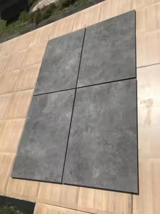 Carrelage de stationnement de voiture extérieur en céramique de ciment rustique complet R11 600x600mm 20mm d'épaisseur revêtement de sol robuste - Product Image 5