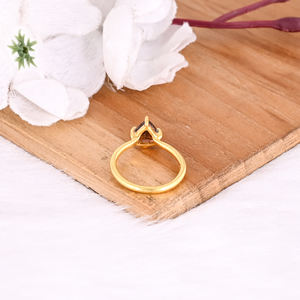 925แหวนเงินแท้สีชมพูทัวร์มาลีนสีเหลืองทองชุบล้านล้านออกแบบออกแบบขายส่งเครื่องประดับ - Product Image 6