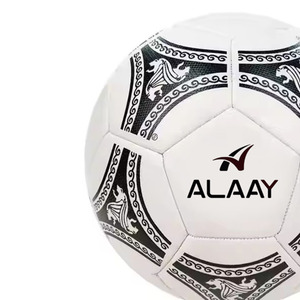 Balón de fútbol de PVC de alta calidad para partidos oficiales de Alaay, práctica resistencia al desgaste, tamaño personalizado para entrenamiento de fútbol - Product Image 4