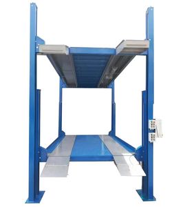 <img src='https://sc01.alicdn.com/kf/HTB1vuO0aifrK1RjSspb7634pFXaM.png'></img><span> </span>Steel Hydraulic Car Storage Lift 24 V Triple Stacker with Multiple Parking Heights 4 Post Parking Lift Design Hydraulic Type