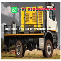 SUNROCK RIGS DRTH 700 DTRH AVEC COMPRESSEUR 1500 CFM 425 PSI PERÇAGE DUR PARFAIT POUR LE PERÇAGE DE ROCHE DUR