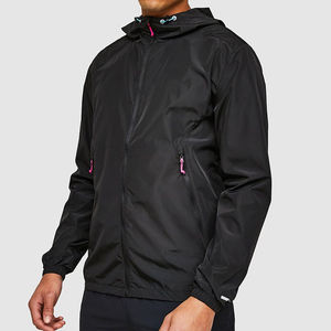 Veste de course à pied légère pour homme de haute qualité, coupe-vent, imperméable, en toile, avec fermeture éclair, pour l'extérieur - Product Image 5