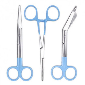 Venta al por mayor de tijeras de vendaje de acero inoxidable curvo Cizalla médica Lister Truama vendaje de enfermería y tijera de hospital - Product Image 6