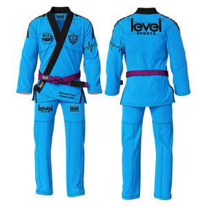 2025 Logo personalizado y diseño BJJ Kimono Sets-100% algodón Unisex Adulto Artes marciales Uniforme de entrenamiento con servicio OEM - Product Image 4