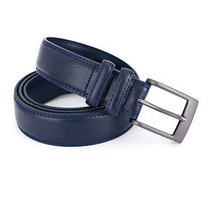 Ceintures en cuir pleine fleur durables sur mesure de fabrication professionnelle pour hommes, boucle en acier décontractée - Product Image 5