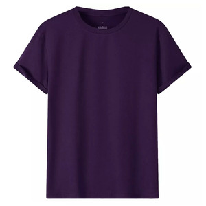 Haute qualité 100% coton 230 GSM hommes élégant Gym T-Shirt formel bleu surdimensionné plaine blanc porter entièrement imprimé - Product Image 2
