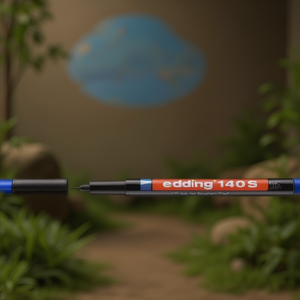 Rotulador Edding 140 S Azul, Punta Ancha de 0.3mm, No Resistente a la Humedad - Product Image 3