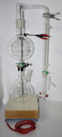 Kit de Distillation à la vapeur d'huile essentielle, verrerie chimique, équipement de laboratoire pour la Distillation, fournitures de laboratoire