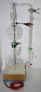 Kit de Distillation à la vapeur d'huile essentielle, verrerie chimique, équipement de laboratoire pour la Distillation, fournitures de laboratoire - Product Image 3