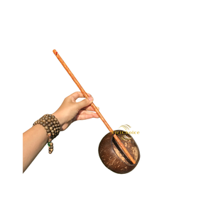 ทัพพีตักน้ำมะพร้าวทำมือจากเปลือกมะพร้าวธรรมชาติสำหรับใช้ในครัว - Product Image 1