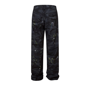 Fournisseurs en gros de jeans en denim pour hommes, solides, respirants, coupe droite ample, 100% coton, denim lavé, en vente - Product Image 2