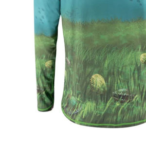 Venta al por mayor de secado rápido camisa de pesca de manga larga personalizada impermeable hombres camisa de pesca - Product Image 6