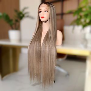 Pelucas de un donante de pelo largo de la más alta calidad, precio al por mayor, cabello humano vietnamita, hueso recto, encaje HD - Product Image 3