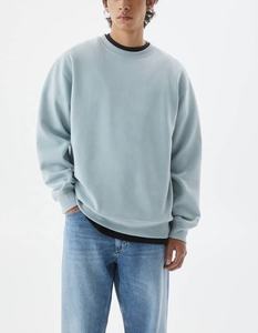 Sudadera con Capucha Extra Grande para Hombre, OEM, de Alta Calidad, 100% Algodón, Corte Holgado, Hombros Caídos, Diseño Liso o con Logotipo Estampado - Product Image 3