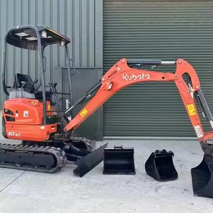 รถขุดขนาดเล็ก Kubota U55-5 รถขุดตีนตะขาบขนาดกะทัดรัด สำหรับงานก่อสร้าง ฟาร์ม และจัดสวน - Product Image 3