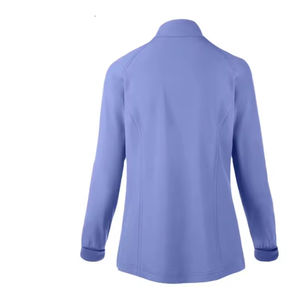 Venta al por mayor de manga larga Scrubs chaquetas con cremallera de invierno con logotipo personalizado de los hombres con cremallera chaquetas Softshell chaquetas médicas Scrubs - Product Image 5