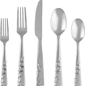 Nouveau grossiste indien nouveauté royale élégant en acier inoxydable plaqué or couverts vintage ensemble pour banquet dîner - Product Image 5