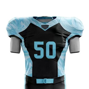 Uniforme de football américain imprimé par sublimation, nouveau design, uniforme de football américain confortable et respirant, meilleure vente - Product Image 4