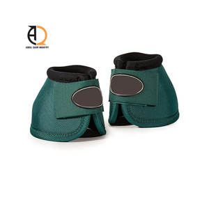 Custom Logo <b>Soft</b> Breathable Inner Horse Bell <b>Boots</b> Durable Hoof Overreach Bell <b>Boot</b> with High Quality - Product Image 3