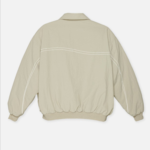 Veste surdimensionnée pour homme en polyester délavé, col montant, style utilitaire punk, streetwear, multi-poches, écologique, respirante - Product Image 2