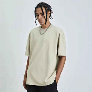 เสื้อยืดออกกำลังกายสำหรับผู้ชายและผู้หญิงคอกลมแขนสั้นผ้าใยไผ่ผ้าคอตตอนเสื้อเข้ารูปโลโก้ออกแบบได้ตามต้องการแบบ2025 - Product Image 6