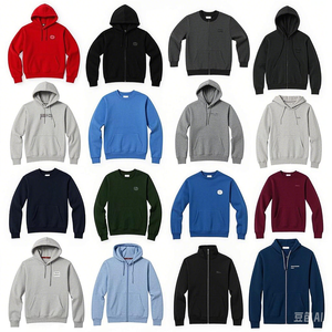 Sweat à capuche streetwear pour homme, entièrement zippé, avec logo personnalisé, 500 GSM, en toile 100% coton, motif uni, séchage rapide et respirant - Product Image 6