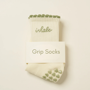 Chaussettes de sport en tricot personnalisées avec poignets décoratifs, chaussettes de Pilates mignonnes, ajustement confortable, coton, fabrication au Vietnam, vente en gros, OEM - Product Image 3