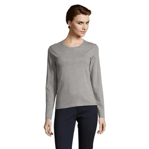 T-shirt personnalisé pour femmes Imperial LSL, t-shirt promotionnel personnalisable - Product Image 4