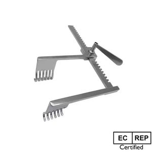 Meilleure vente taille Standard puissance manuelle 410 japonais en acier inoxydable os levier rétracteurs chirurgie générale Instruments chirurgicaux - Product Image 3