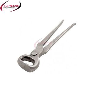 Instrument vétérinaire de pince à sabot incurvé de chaussure de cheval vétérinaire de lame résistante pour le soin d'ongle de cheval et de bétail - Product Image 3