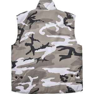 คุณภาพสูงจากปากีสถานเสื้อกั๊กสำหรับผู้ชายมีกระเป๋าหลายช่องเสื้อกั๊กผ้าฝ้ายแนวสตรีทเสื้อกั๊กเสื้อคาร์โก้แขนกุด - Product Image 5